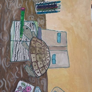 "Черепаха художник"