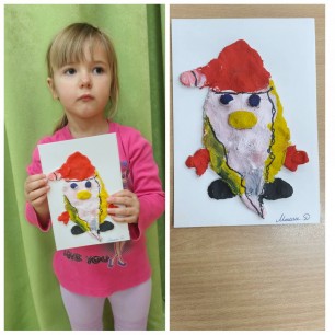 Волшебный  гномик помощник деда мороза