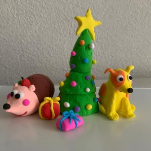 Нарядили ёлочку