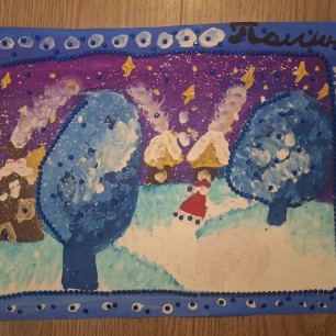 Новогодний лес