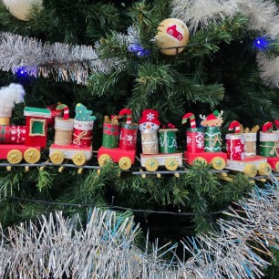 Паровозик Деда Мороза