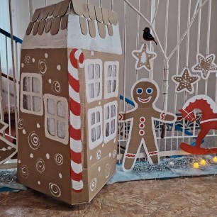 Фотозона "Пряничный уголок"