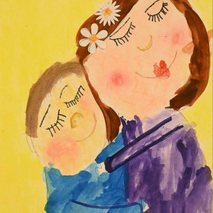 Любимая мамочка