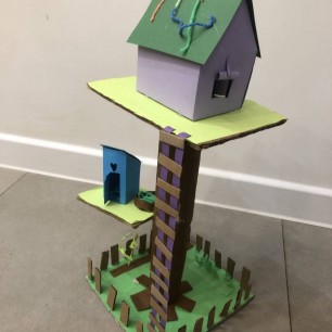 Домик на дереве. Веселая дача.