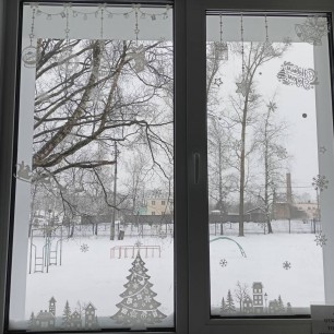 Зимний город