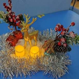 Новогодний олененок