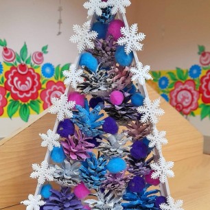 Креативная ёлочка