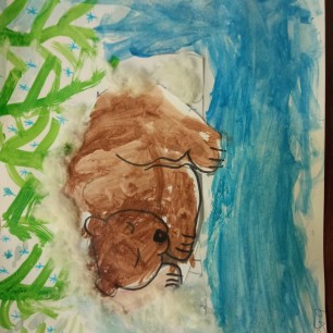 "Медведь в берлоге"