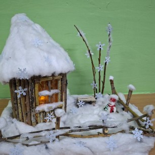 "Зимний сказочный домик"