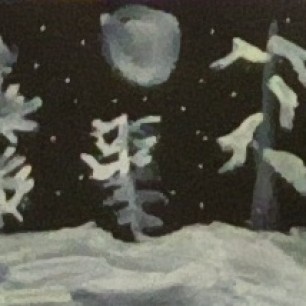 "Зимний лес"