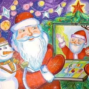 Дедушка Мороз и его друзья