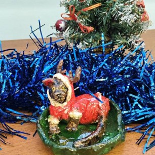 Пушистый Санта