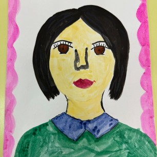 Портрет моей любимой мамы