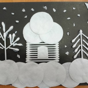 Зимняя избушка