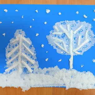 Все в снегу