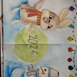 Новогодняя открытка