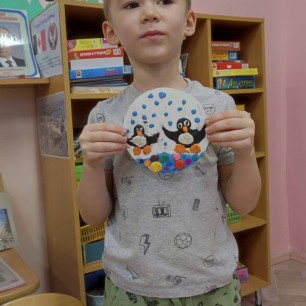 Веселые пингвины