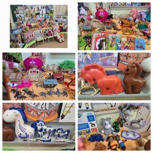 Создание мини-музея символа года "Конь - огонь"