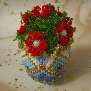 Ваза с цветами.