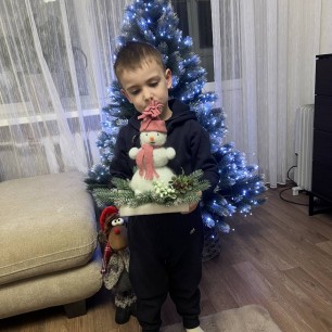 Мой первый снеговик