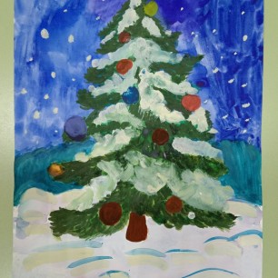 Ёлка для Деда Мороза