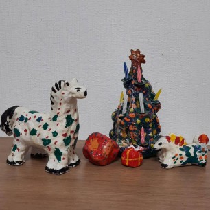 Новогодние лошадки