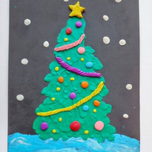 Новогодняя красавица