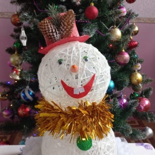 "Веселый снеговик"