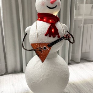 Снеговик Вася поздравляет с Новым 2026 годом