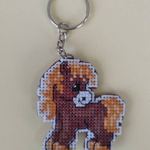 Вышитый брелок "Символ года"