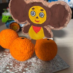 Чебурашка и Мандарины