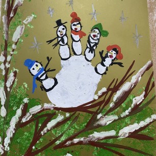 Мы друзья снеговички