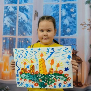 "Новогодний натюрморт"