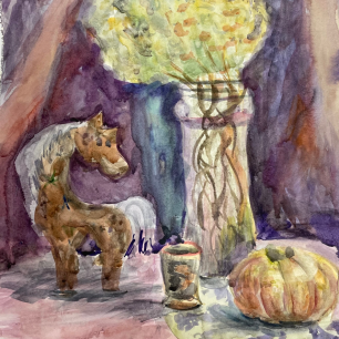 Моя любимая лошадка!