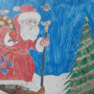 Столетний  Дед Мороз