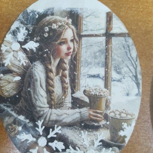 Ёлочная игрушка в стиле XIX века