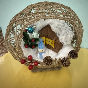 Новогодний домик