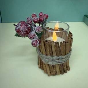 Новогодняя свеча