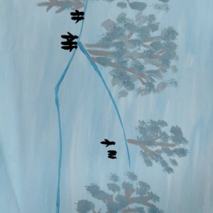 Снежное утро!