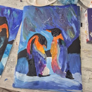 Зимние пушистики