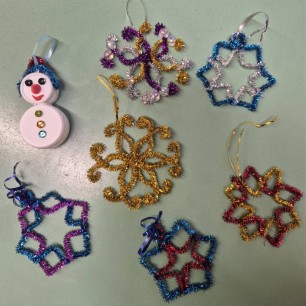 Волшебные снежинки