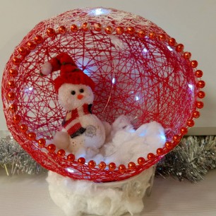 Новогодний снеговик