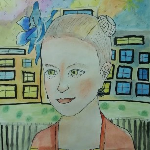 Портрет моей мамы