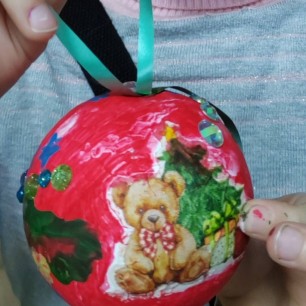 Новогодний шарик