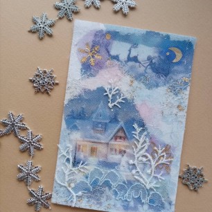 "В зимних узорах"