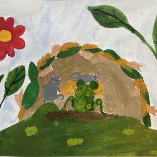 Жаба и мышонок