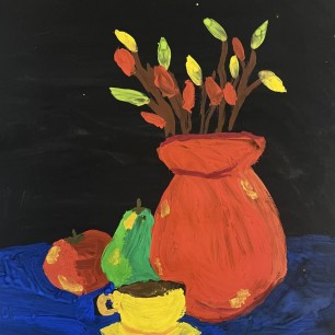 Натюрморт с фруктами