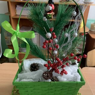 Новогодняя корзина