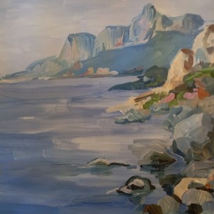 Море в посёлке Орджоникидзе