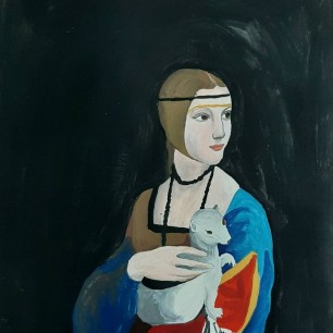 "Дама с горностаем"